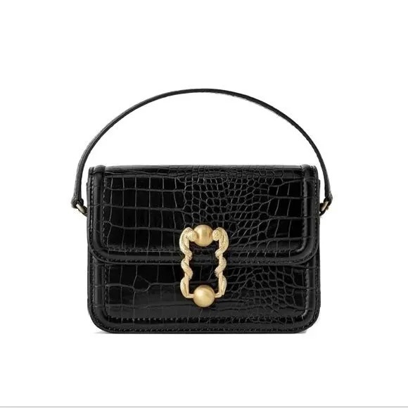 Zara Handbags - Zara Faux Snake Skin Purse